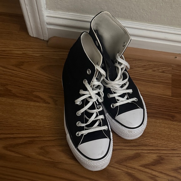 Converse Black High-Top Sneakers - Picture 2 of 5